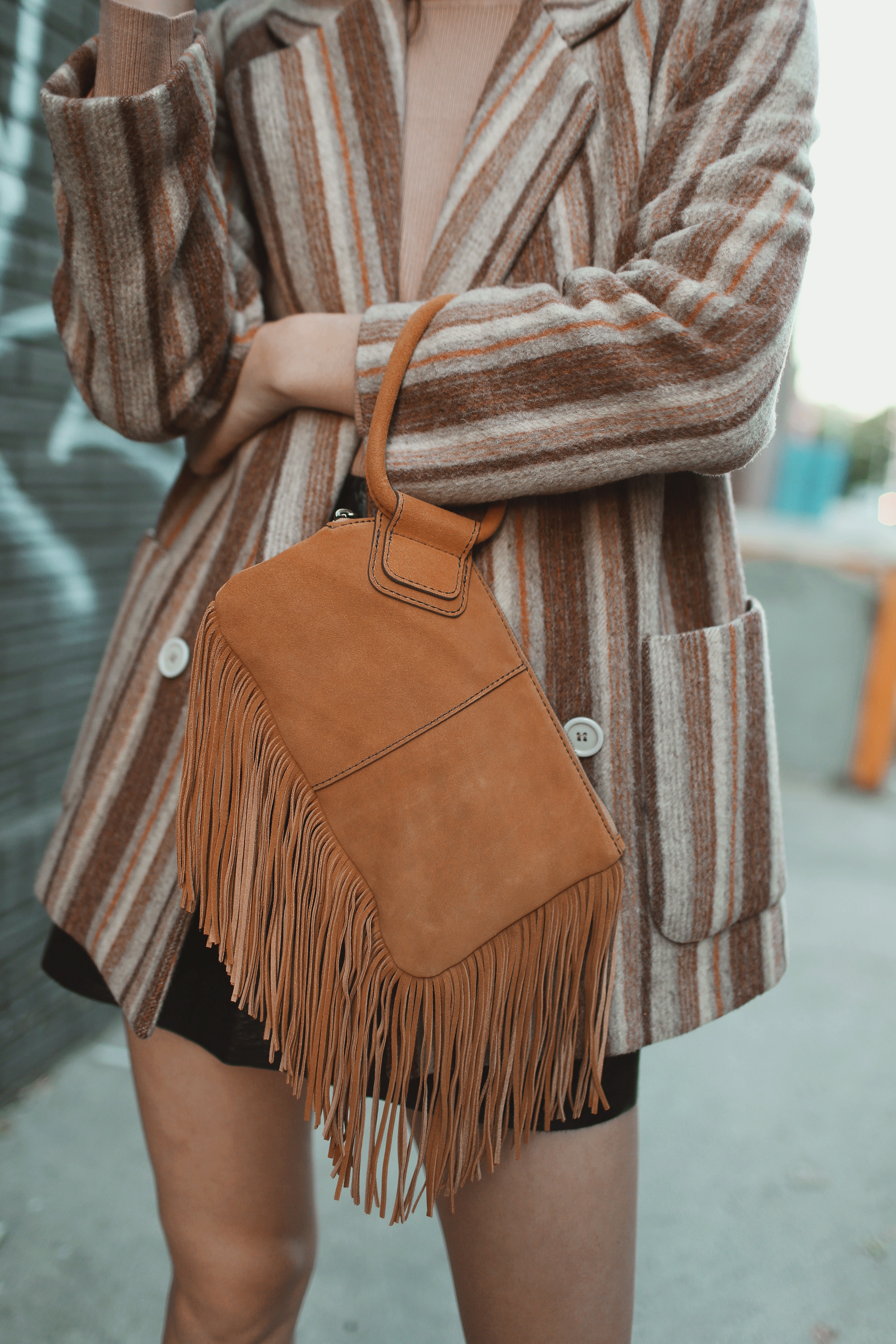 How to Style Hobo Suede Like a City Girl